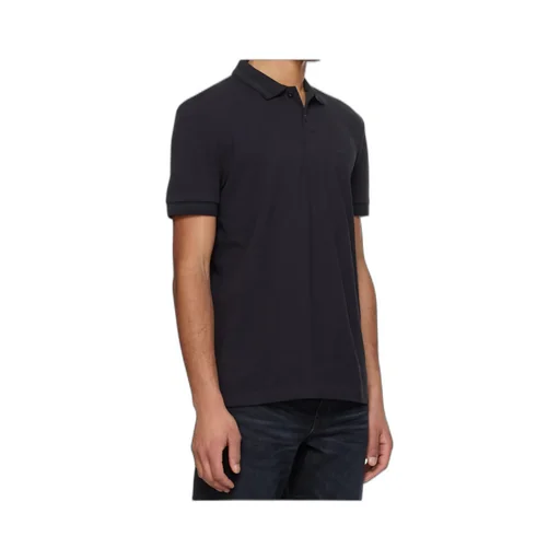 Short Sleeved Logo Printed Polo Shirt