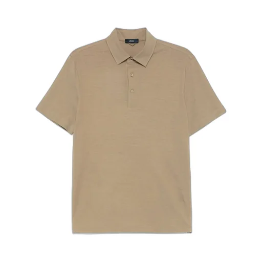 Button Detailed Short-Sleeved Polo Shirt