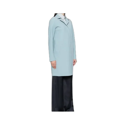 Single-Breasted Long-Sleeved Coat