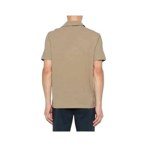Button Detailed Short-Sleeved Polo Shirt
