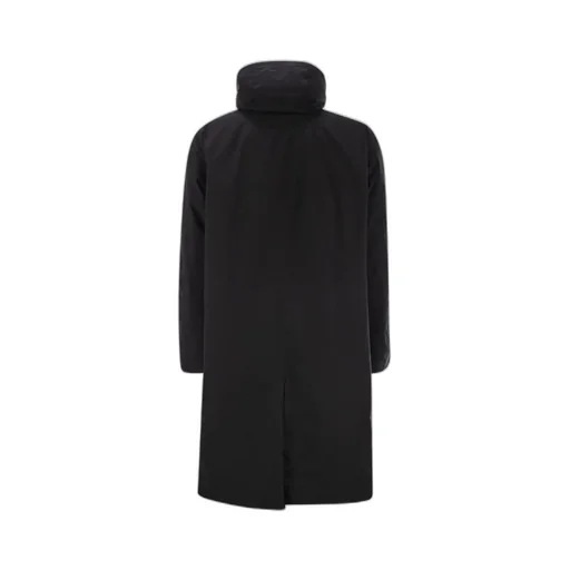 Hooded Buttoned Coat