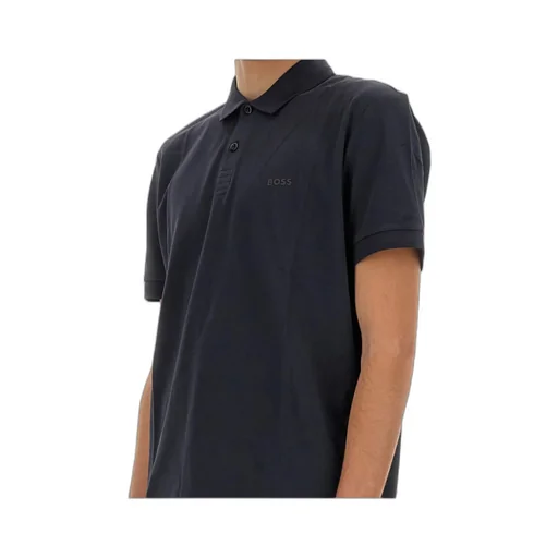 Short Sleeved Logo Printed Polo Shirt