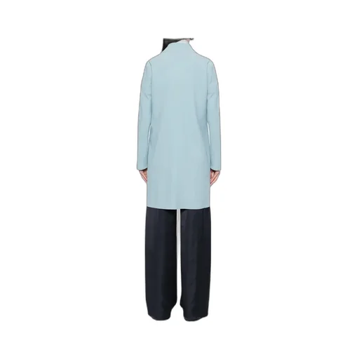 Single-Breasted Long-Sleeved Coat