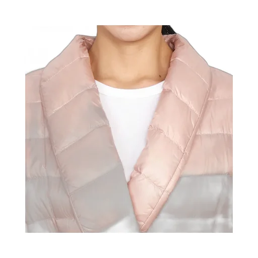 V-Neck Long-Sleeved Down Jacket