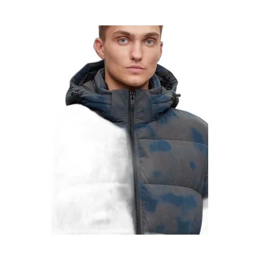 Long-Sleeved Hooded Jacket