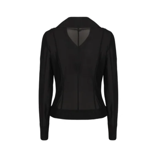 Long-Sleeved Zip-Up Jacket