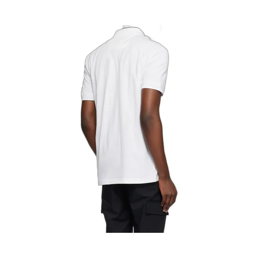 Short Sleeved Logo Printed Polo Shirt