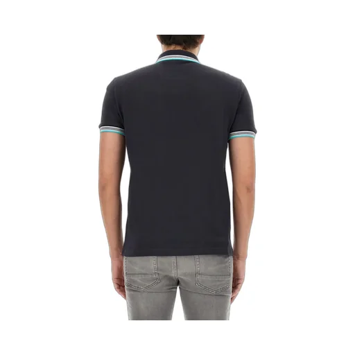 Logo Embroidered Short-Sleeved Polo Shirt
