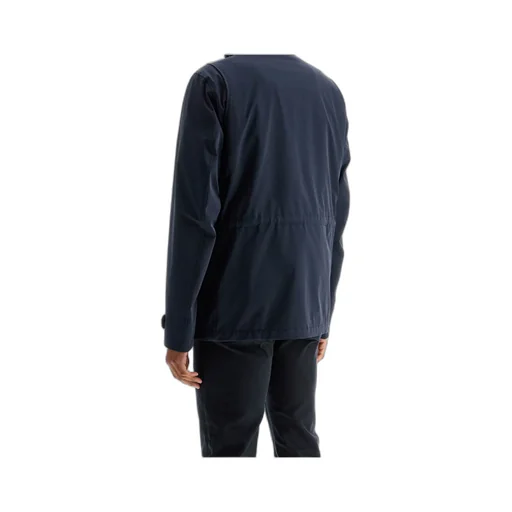 High-Neck Long Sleeved Jacket