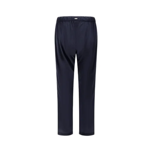 Straight-Leg Drawstring Trousers