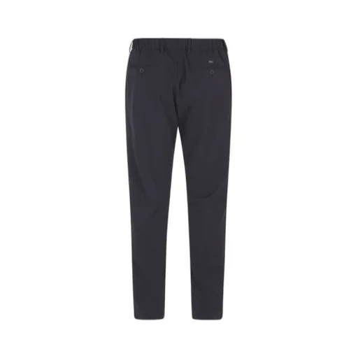 Seersucker Straight-Leg Trousers