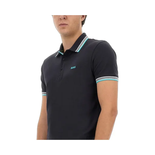 Logo Embroidered Short-Sleeved Polo Shirt
