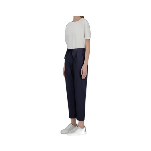 Straight-Leg Drawstring Trousers
