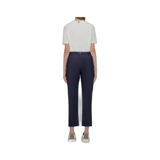 Straight-Leg Drawstring Trousers
