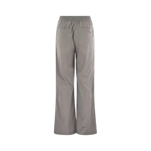 Drawstring Wide-Leg Trousers