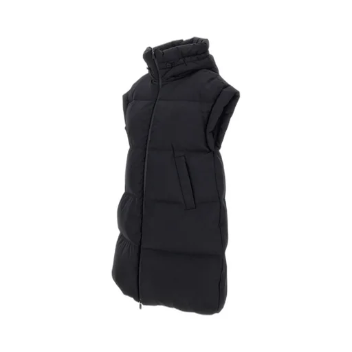 Straight Hem Quilted Gilet
