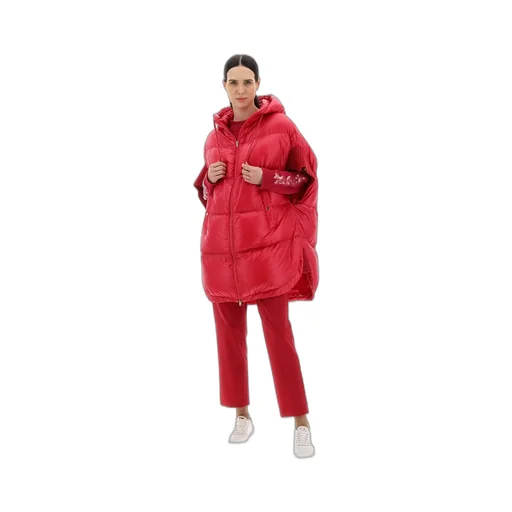 Drawstring-Hood Quilted Puffer Jacket