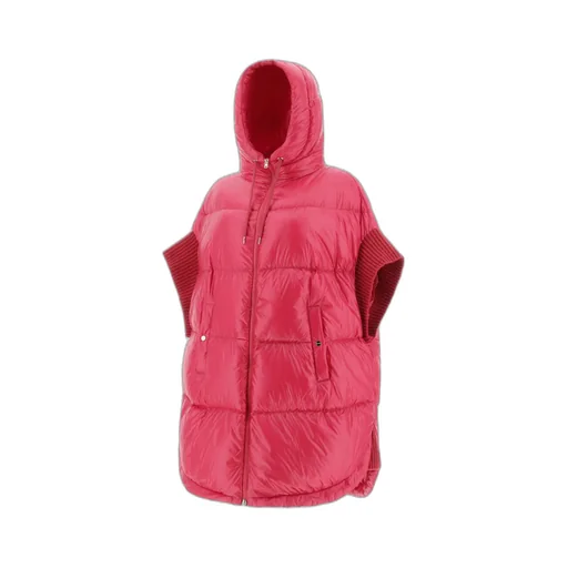 Drawstring-Hood Quilted Puffer Jacket
