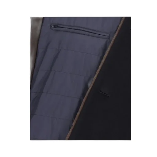 High-Neck Sling Breasted Coat