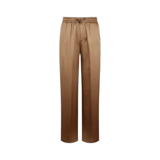 Drawstring Elastic Waist Pants