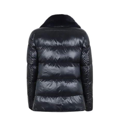 Faux-Fur Collar Puffer Jacket