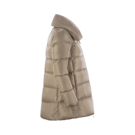 Faux-Fur Collar Padded Jacket