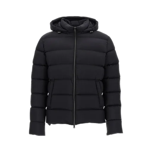 Logo Plaque Padded Jacket