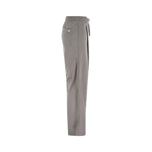 Drawstring Wide-Leg Trousers