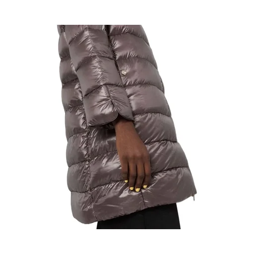 Long-Sleeved Quilted Cotton Jacket