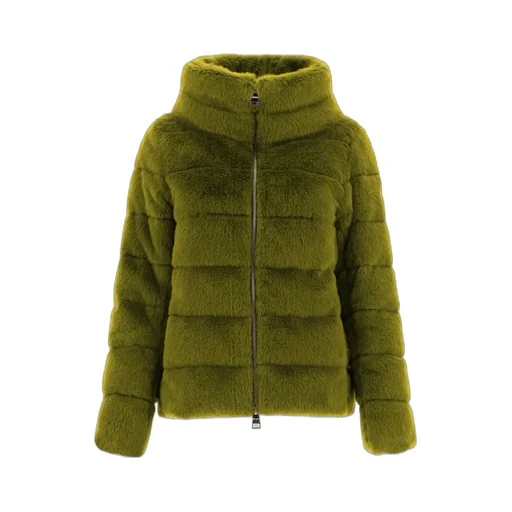 Long-Sleeved Down Jacket