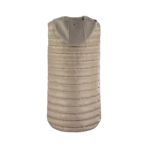 Sleeveless Hooded Coat