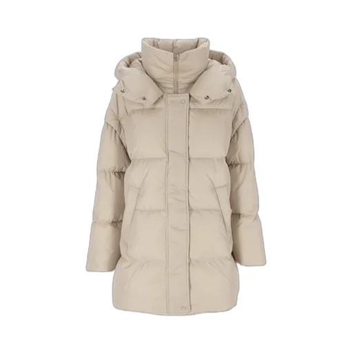 Quilted Hooded Coat