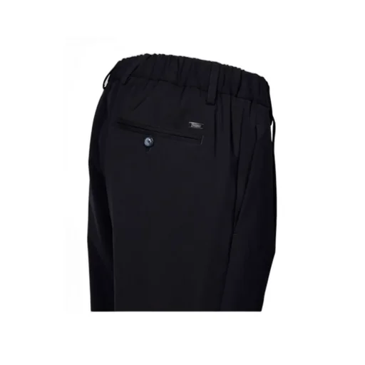 Drawstring Straight-Leg Trousers