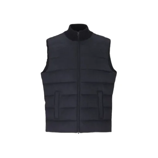 High Neck Quilted Gilet