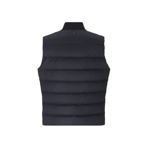 High Neck Quilted Gilet
