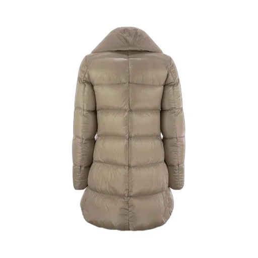 Faux-Fur Collar Padded Jacket