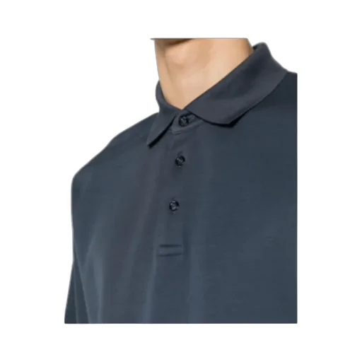 Short-Sleeved Knitted Polo Shirt