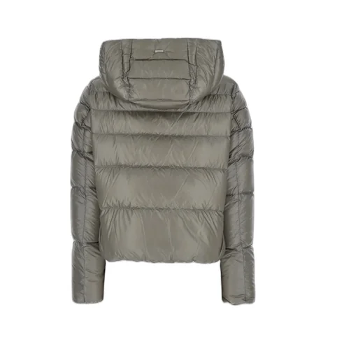 Zip-Up Hooded Puffer Jacket
