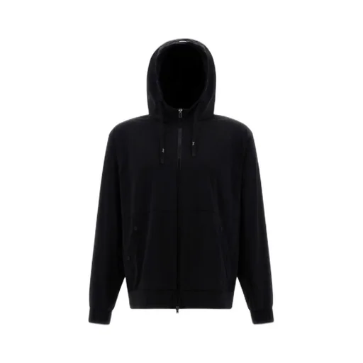 Zip-Up Drawstring Hoodie