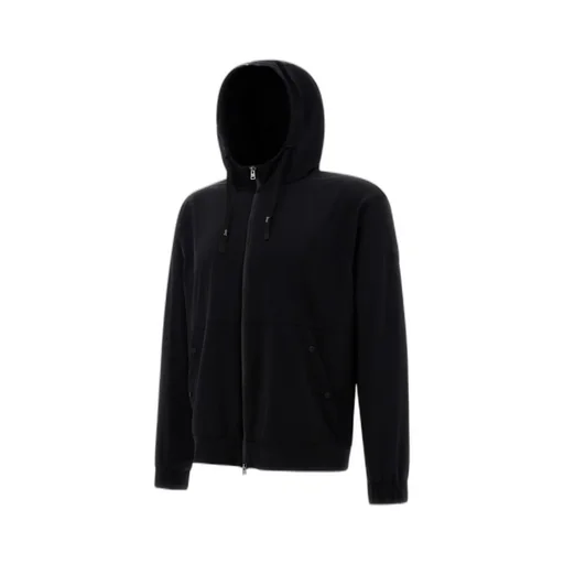 Zip-Up Drawstring Hoodie