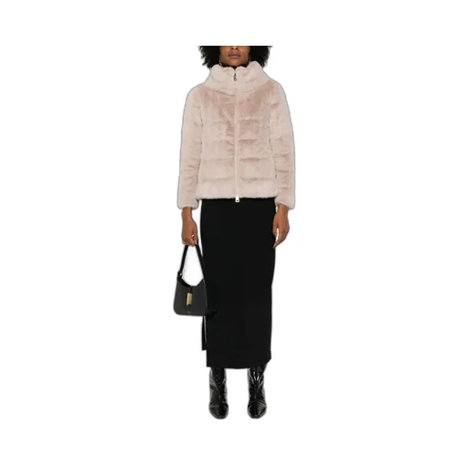 Faux-Fur Zipped Jacket