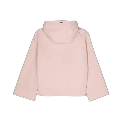 Logo-Plaque Zip-Up Raincoat
