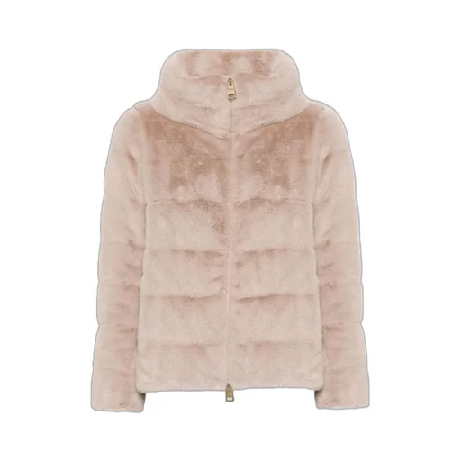 Faux-Fur Zipped Jacket