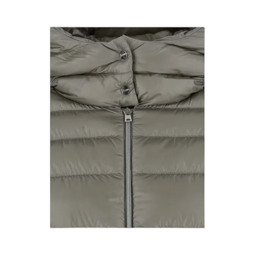 Zip-Up Hooded Puffer Jacket