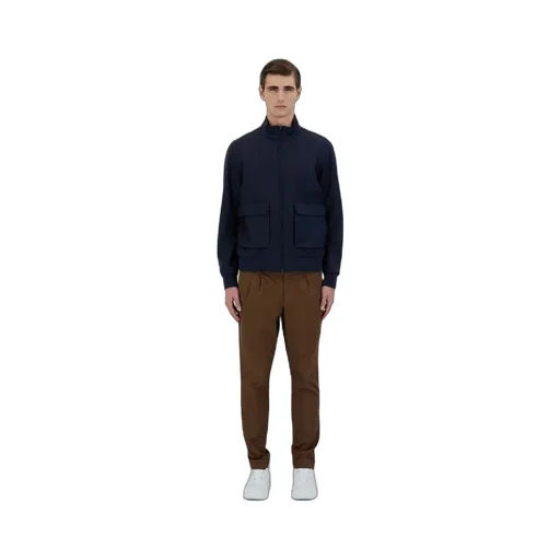 Long-Sleeved Zipped Coat