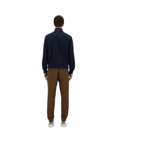 Long-Sleeved Zipped Coat