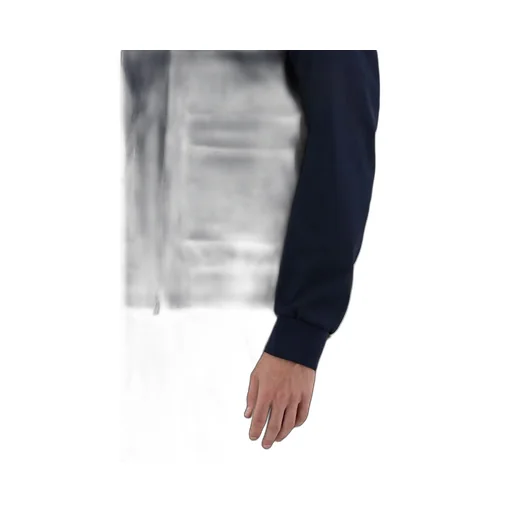 Long-Sleeved Zipped Coat