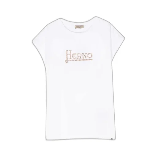 Studded-Logo Crewneck T-Shirt