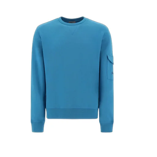 Flap-Pocket Detailed Crewneck Sweatshirt