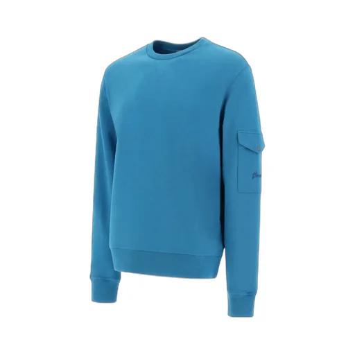 Flap-Pocket Detailed Crewneck Sweatshirt